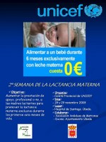Ubeda acoge actos de la Segunda Semana de la Lactancia Materna de UNICEF 